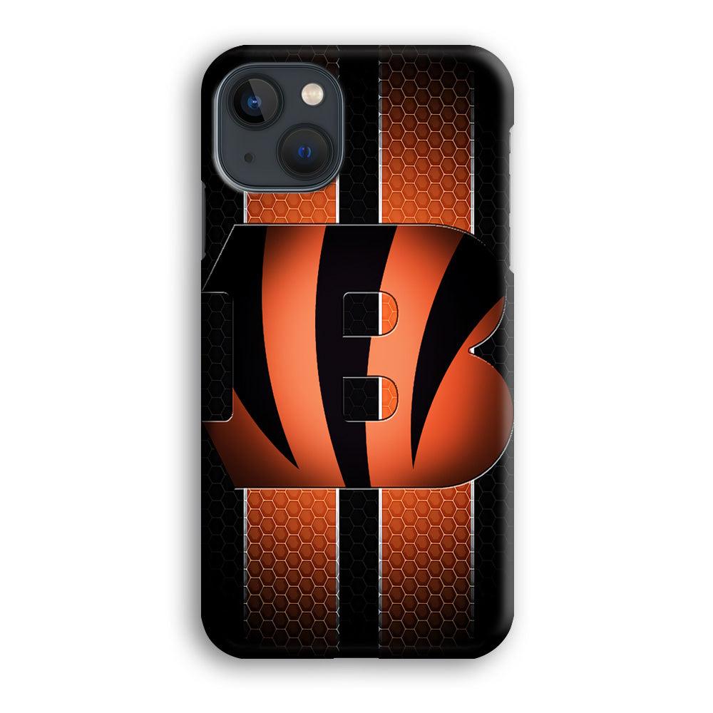 NFL Cincinnati Bengals 001 iPhone 13 Mini Case-Plastic / Full Wrap (3D Case)-Xtracase
