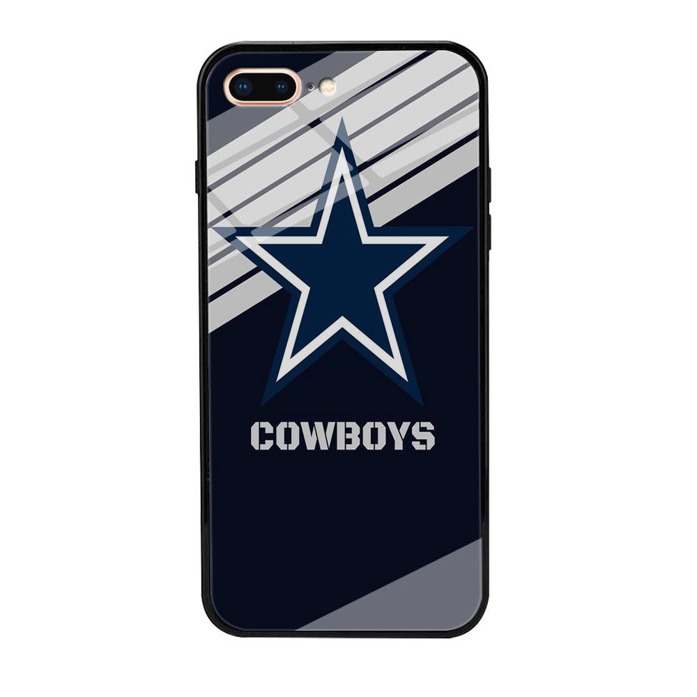 NFL Dallas Cowboys 001 iPhone 8 Plus Case-Tempered Glass Case-Xtracase