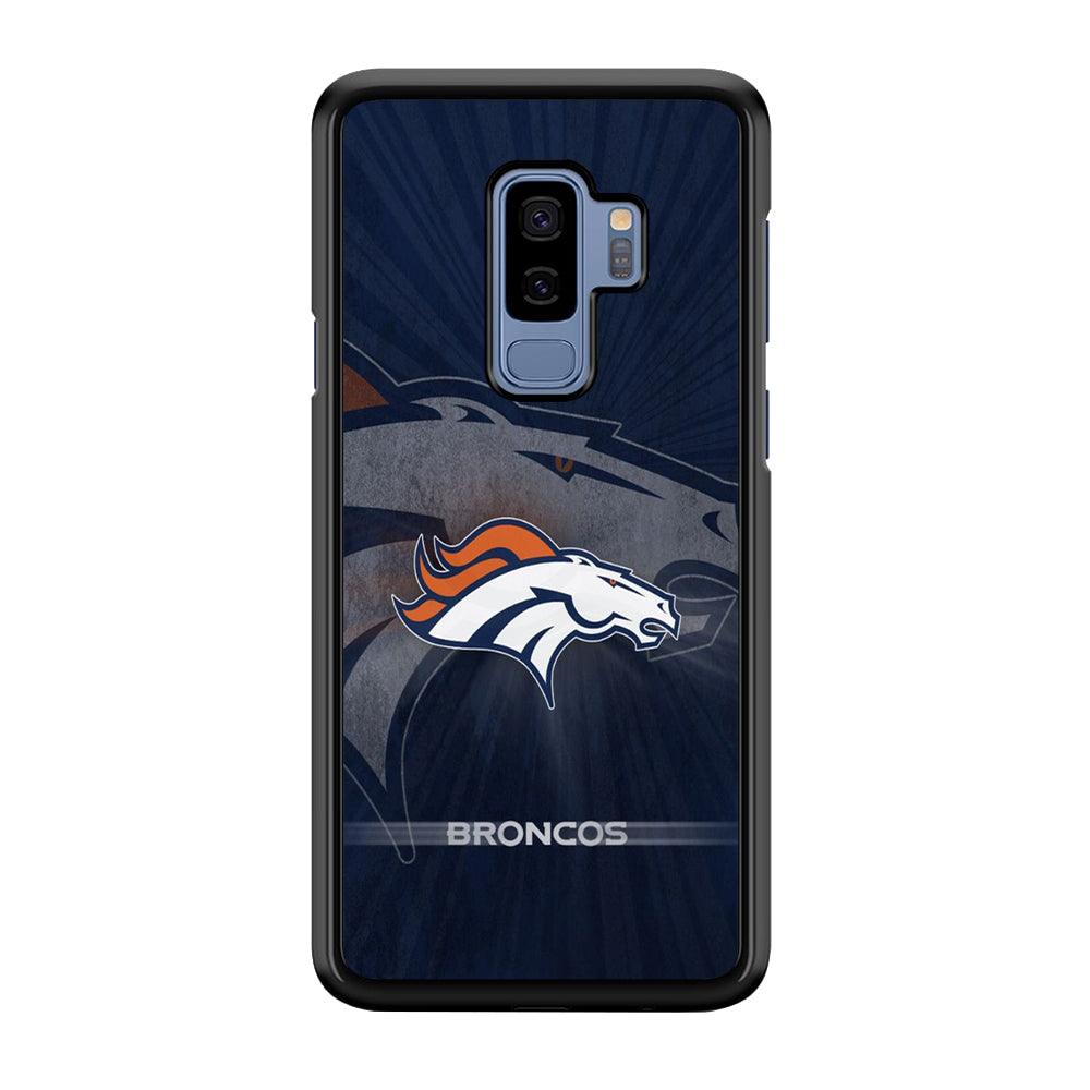 NFL Denver Broncos 001 Samsung Galaxy S9 Plus Case-Plastic / Full Wrap (3D Case)-Xtracase