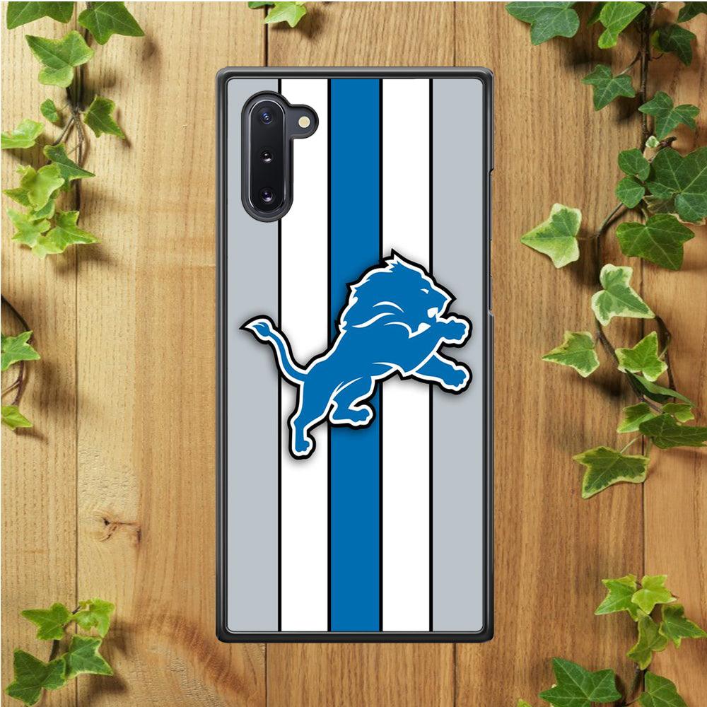 NFL Detroit Lions 001 Samsung Galaxy Note 10 Case-Plastic / Full Wrap (3D Case)-Xtracase