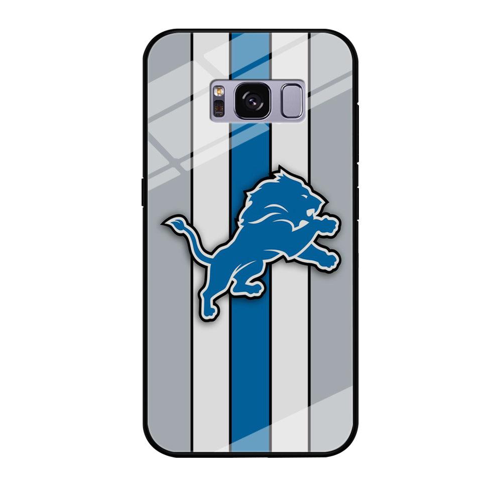 NFL Detroit Lions 001 Samsung Galaxy S8 Case-Tempered Glass Case-Xtracase