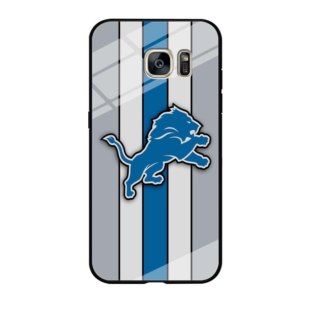 NFL Detroit Lions 001 Samsung Galaxy S7 Case-Tempered Glass Case-Xtracase