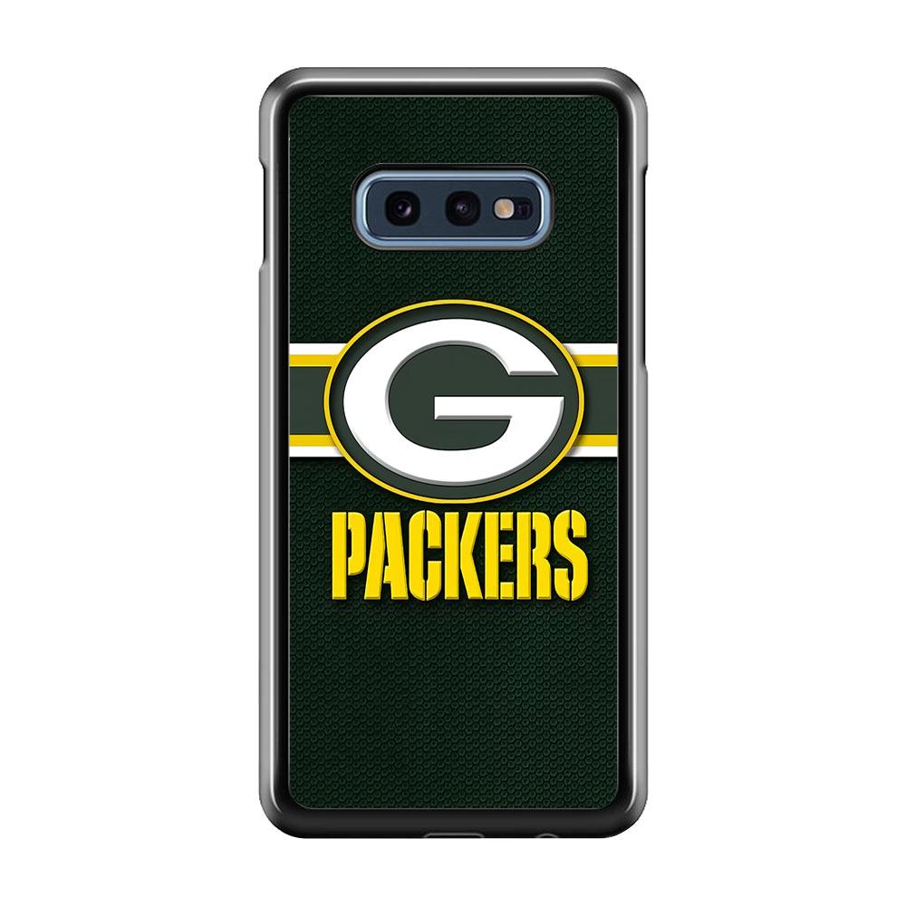 NFL Green Bay Packers 001 Samsung Galaxy S10E Case-Plastic / Full Wrap (3D Case)-Xtracase