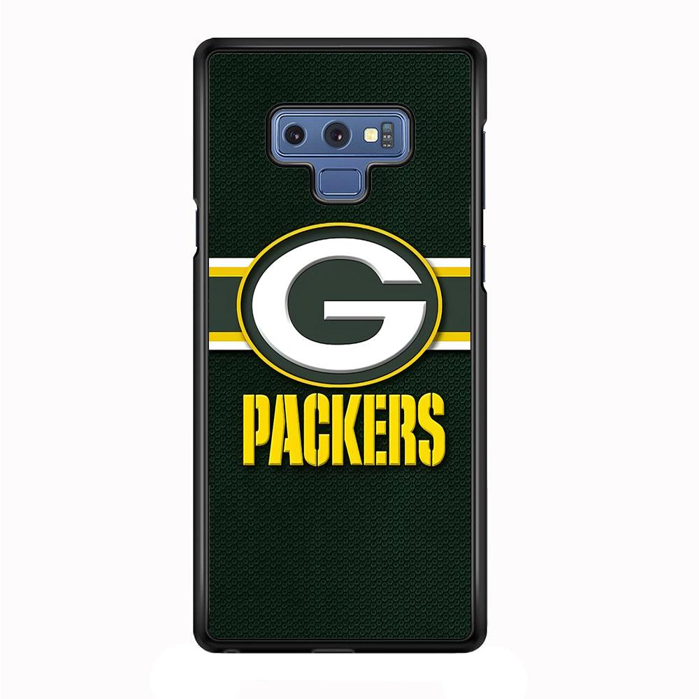 NFL Green Bay Packers 001 Samsung Galaxy Note 9 Case-Plastic / Full Wrap (3D Case)-Xtracase