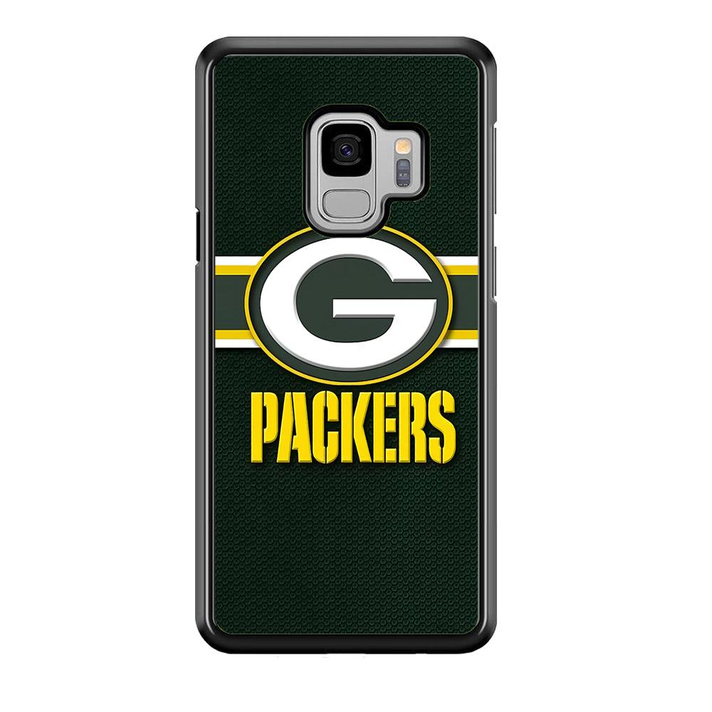 NFL Green Bay Packers 001 Samsung Galaxy S9 Case-Plastic / Full Wrap (3D Case)-Xtracase