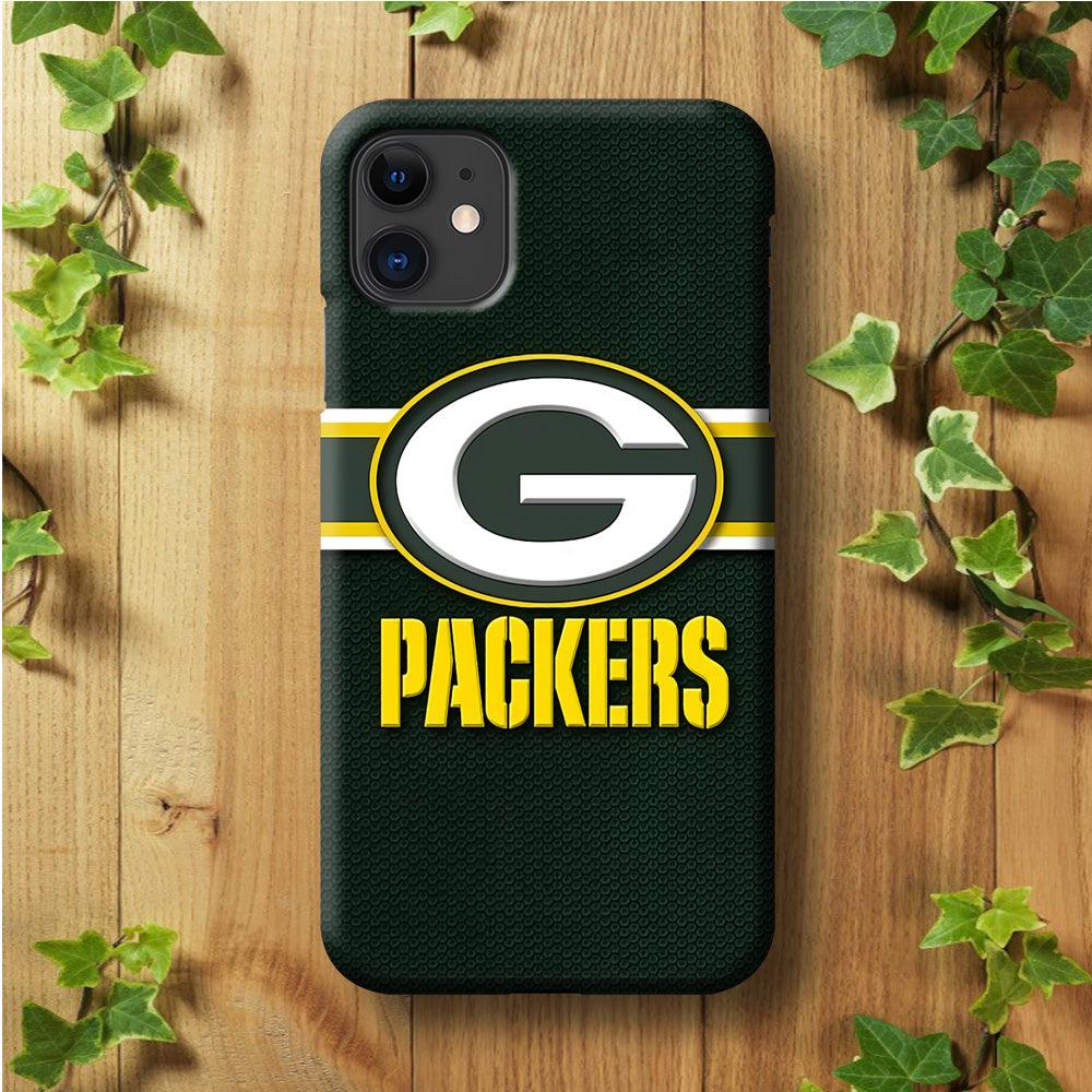 NFL Green Bay Packers 001 iPhone 11 Case-Plastic / Full Wrap (3D Case)-Xtracase