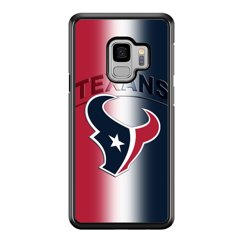 NFL Houston Texans 001 Samsung Galaxy S9 Case-Plastic / Full Wrap (3D Case)-Xtracase