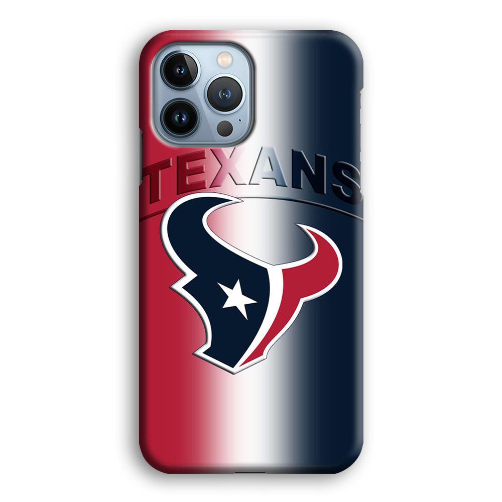 NFL Houston Texans 001 iPhone 13 Pro Max Case-Plastic / Full Wrap (3D Case)-Xtracase