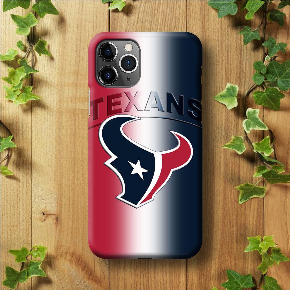 NFL Houston Texans 001 iPhone 11 Pro Case-Plastic / Full Wrap (3D Case)-Xtracase