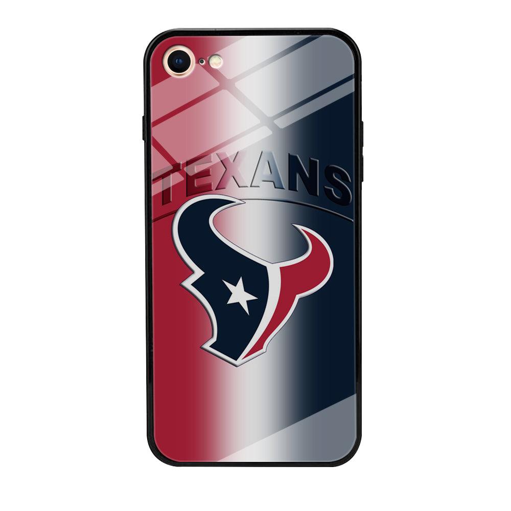 NFL Houston Texans 001 iPhone 7 Case-Tempered Glass Case-Xtracase