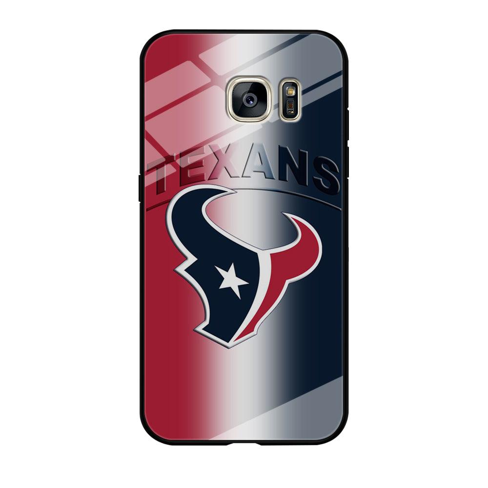 NFL Houston Texans 001 Samsung Galaxy S7 Edge Case-Tempered Glass Case-Xtracase