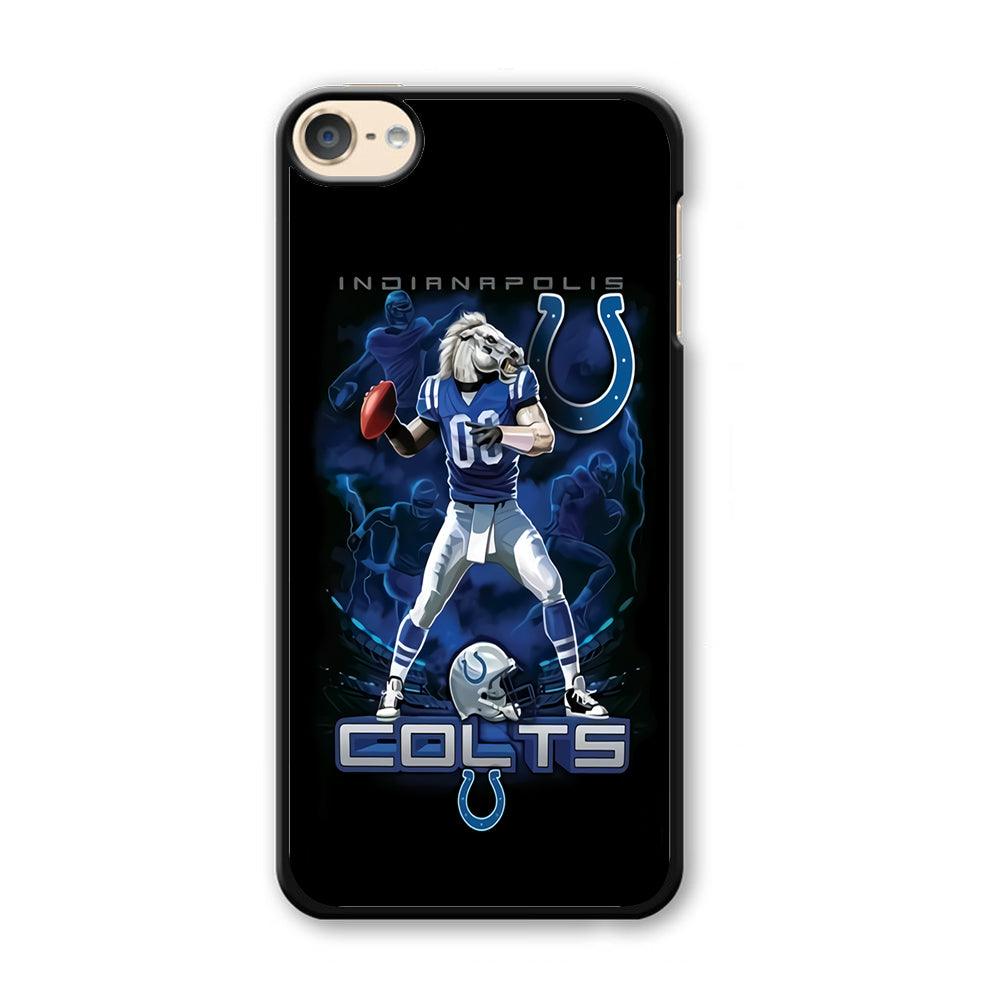 NFL Indianapolis Colts 001 iPod Touch 6 Case-Plastic / Full Wrap (3D Case)-Xtracase
