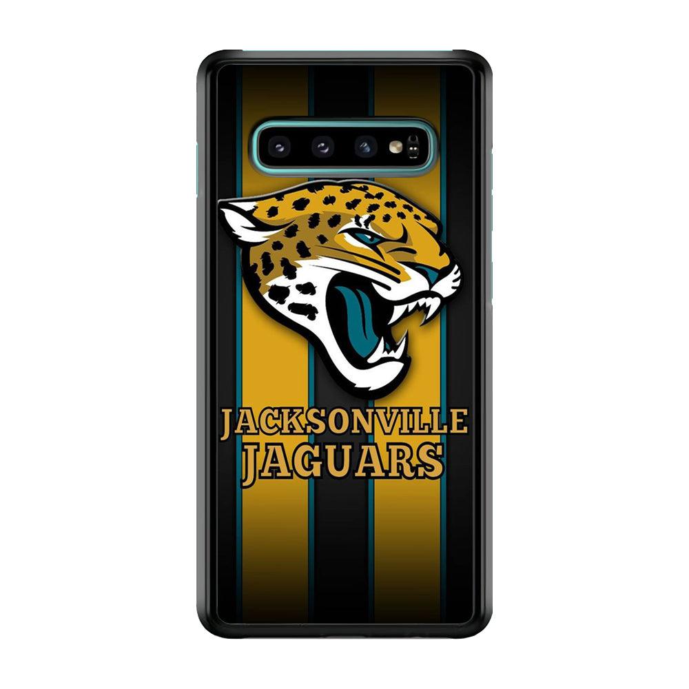 NFL Jacksonville Jaguars 001 Samsung Galaxy S10 Case-Plastic / Full Wrap (3D Case)-Xtracase
