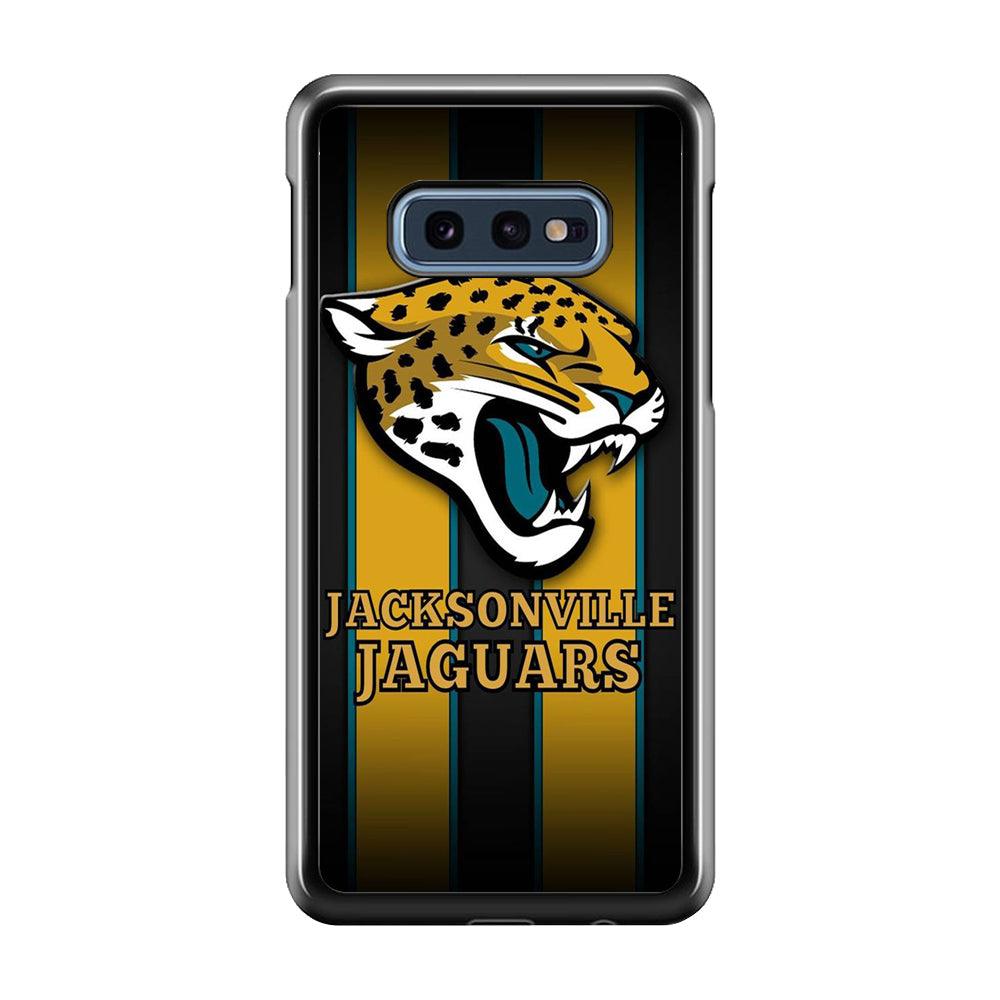 NFL Jacksonville Jaguars 001 Samsung Galaxy S10E Case-Plastic / Full Wrap (3D Case)-Xtracase