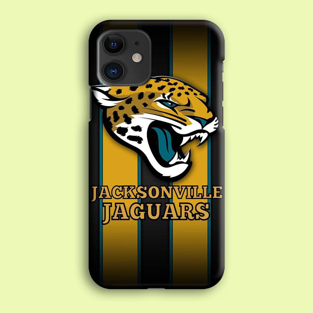 NFL Jacksonville Jaguars 001 iPhone 12 Case-Plastic / Full Wrap (3D Case)-Xtracase