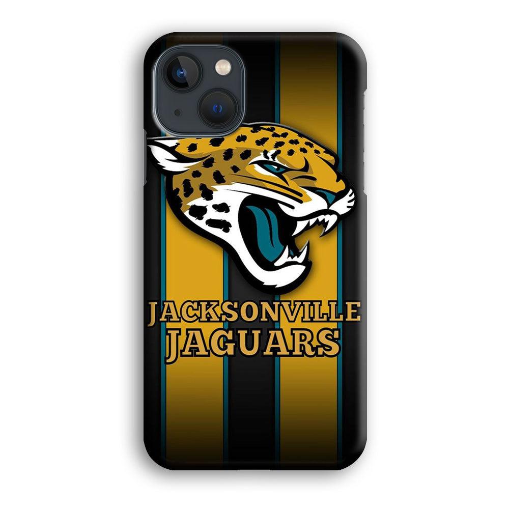 NFL Jacksonville Jaguars 001 iPhone 13 Case-Plastic / Full Wrap (3D Case)-Xtracase