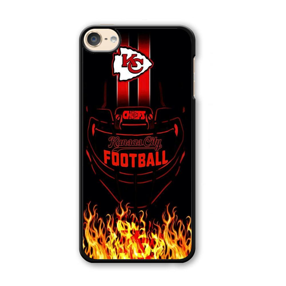 NFL Kansas City Chiefs 001 iPod Touch 6 Case-Plastic / Full Wrap (3D Case)-Xtracase