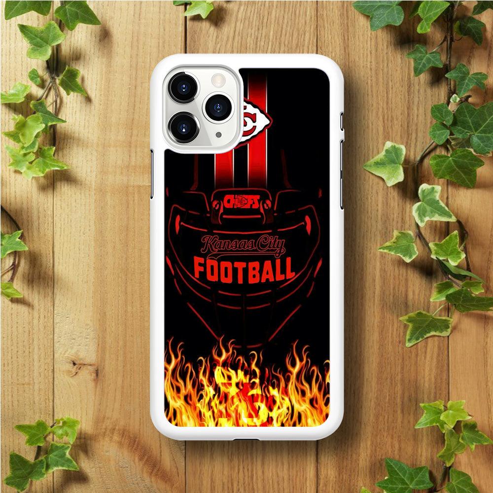 NFL Kansas City Chiefs 001 iPhone 11 Pro Max Case-Plastic / Full Wrap (3D Case)-Xtracase