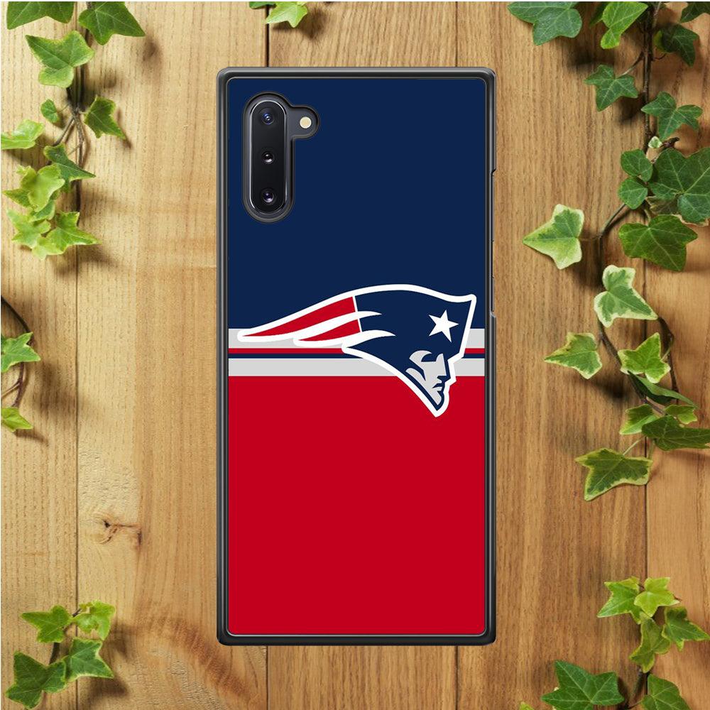 NFL New England Patriots 001 Samsung Galaxy Note 10 Case-Plastic / Full Wrap (3D Case)-Xtracase