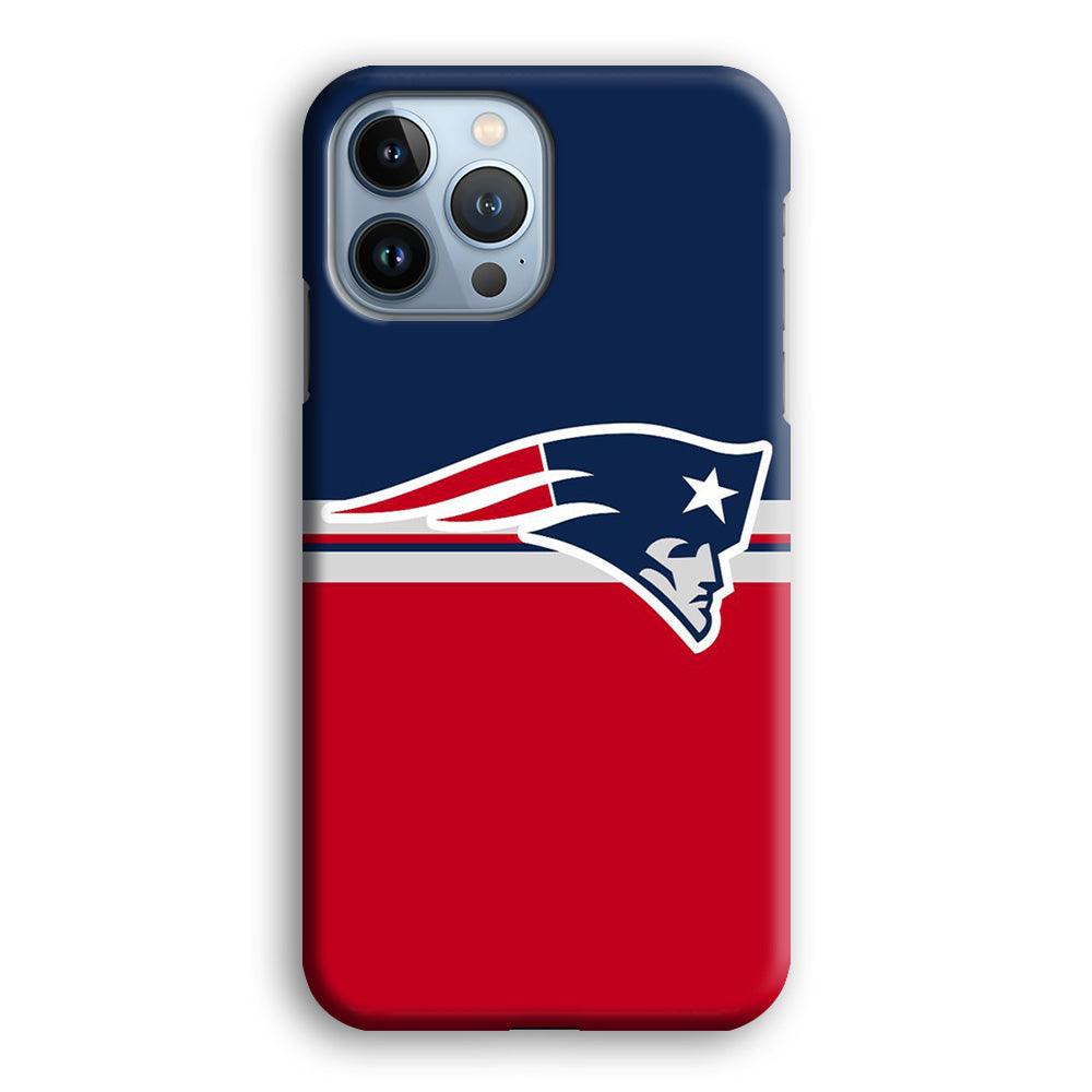 NFL New England Patriots 001 iPhone 13 Pro Case-Plastic / Full Wrap (3D Case)-Xtracase