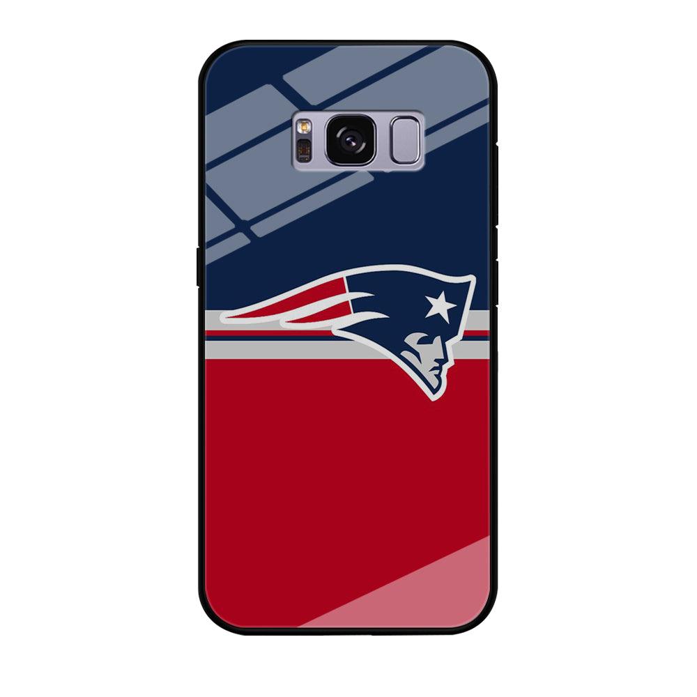 NFL New England Patriots 001 Samsung Galaxy S8 Case-Tempered Glass Case-Xtracase