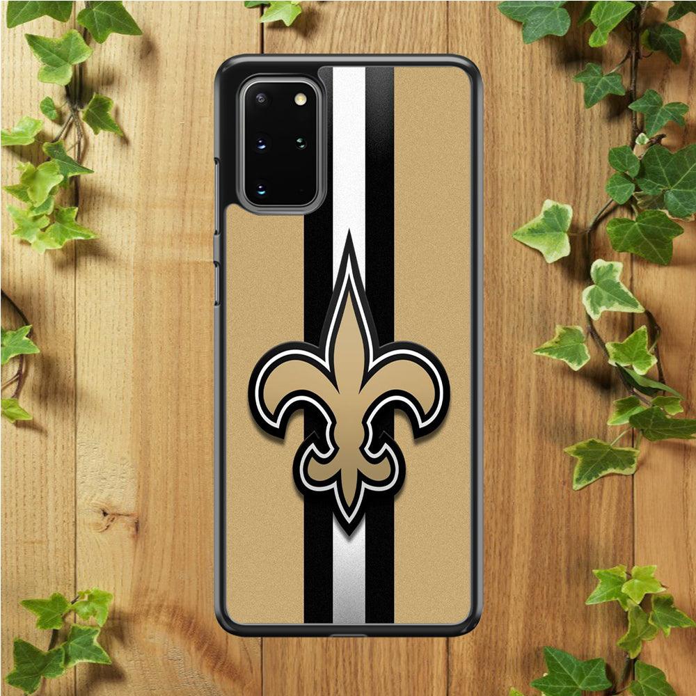 NFL New Orleans Saints 001 Samsung Galaxy S20 Plus Case-Plastic / Full Wrap (3D Case)-Xtracase