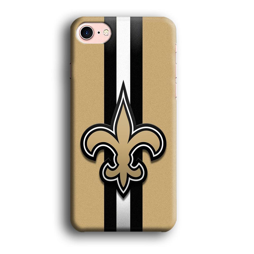 NFL New Orleans Saints 001 iPhone SE 2020 Case-Plastic / Full Wrap (3D Case)-Xtracase