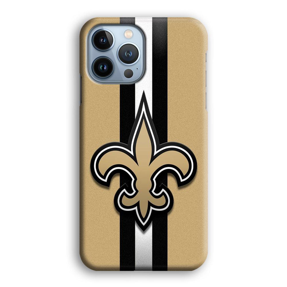 NFL New Orleans Saints 001 iPhone 13 Pro Case-Plastic / Full Wrap (3D Case)-Xtracase