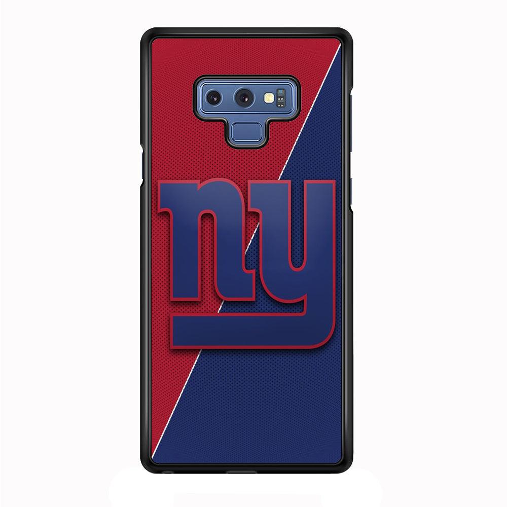 NFL New York Giants 001 Samsung Galaxy Note 9 Case-Plastic / Full Wrap (3D Case)-Xtracase