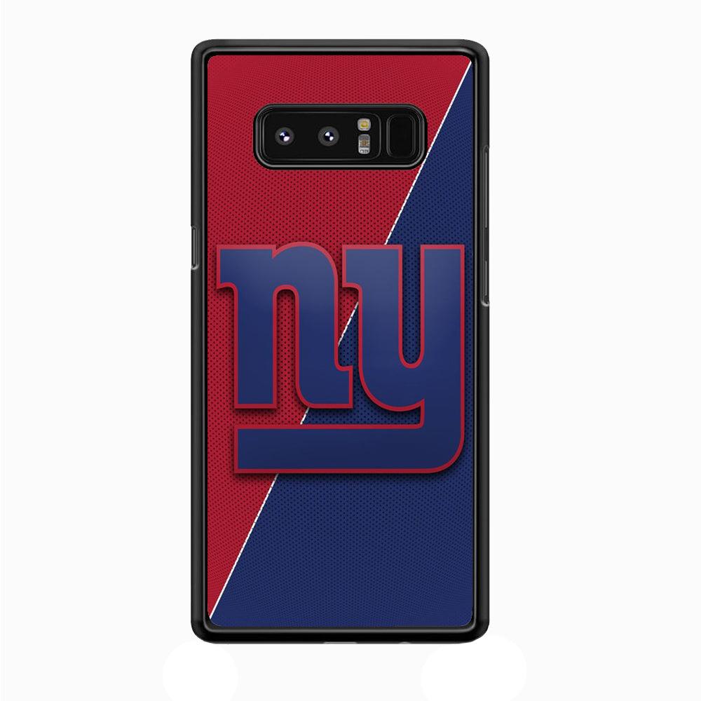 NFL New York Giants 001 Samsung Galaxy Note 8 Case-Plastic / Full Wrap (3D Case)-Xtracase