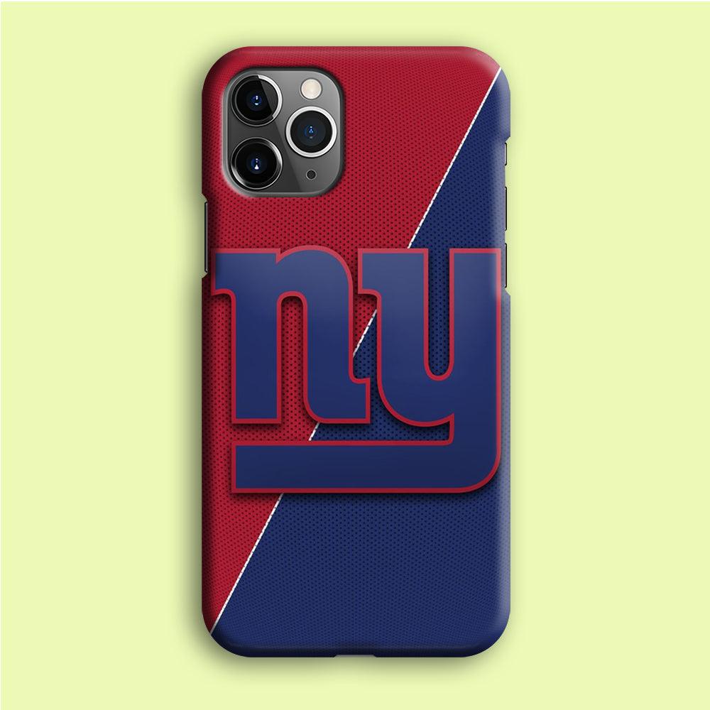 NFL New York Giants 001 iPhone 12 Pro Case-Plastic / Full Wrap (3D Case)-Xtracase
