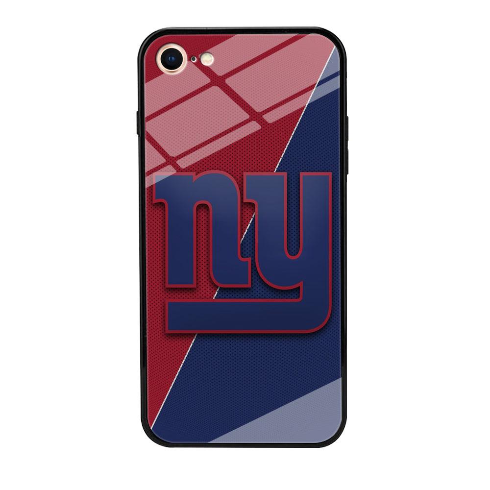 NFL New York Giants 001 iPhone 8 Case-Tempered Glass Case-Xtracase