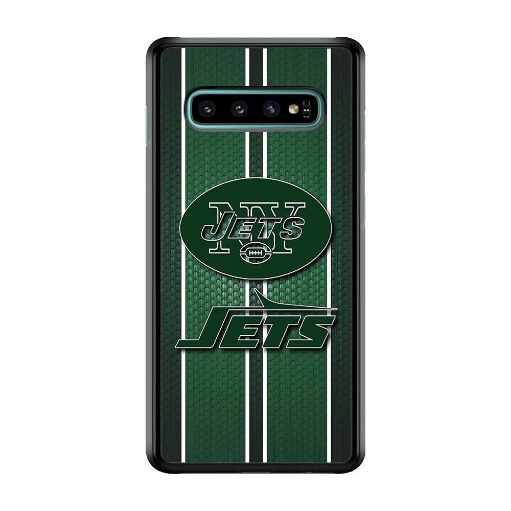 NFL New York Jets 001 Samsung Galaxy S10 Plus Case-Plastic / Full Wrap (3D Case)-Xtracase
