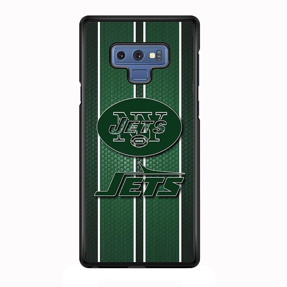 NFL New York Jets 001 Samsung Galaxy Note 9 Case-Plastic / Full Wrap (3D Case)-Xtracase