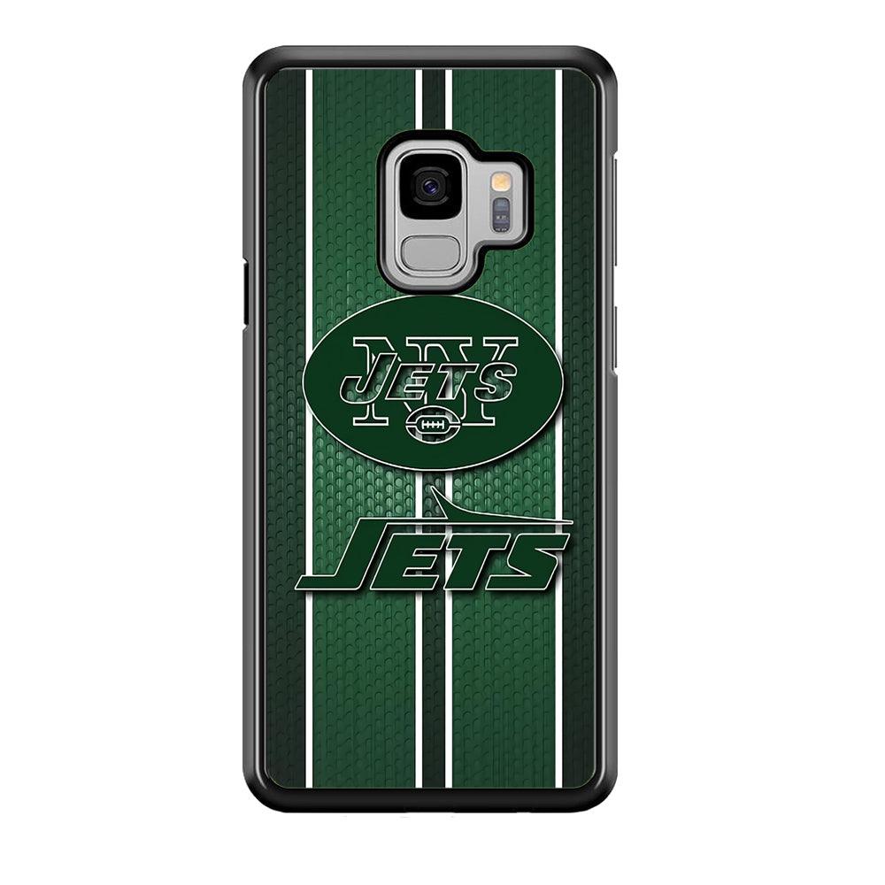 NFL New York Jets 001 Samsung Galaxy S9 Case-Plastic / Full Wrap (3D Case)-Xtracase