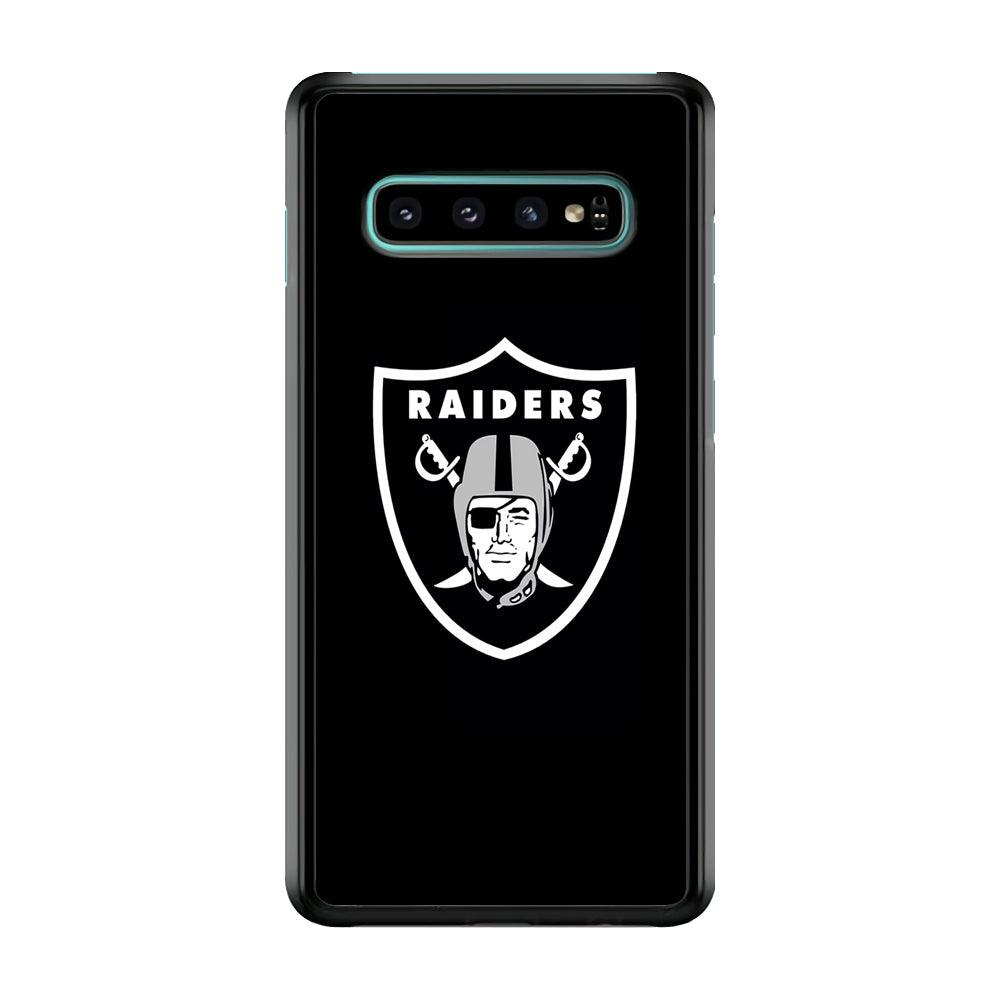 NFL Oakland Raiders 001 Samsung Galaxy S10 Plus Case-Plastic / Full Wrap (3D Case)-Xtracase
