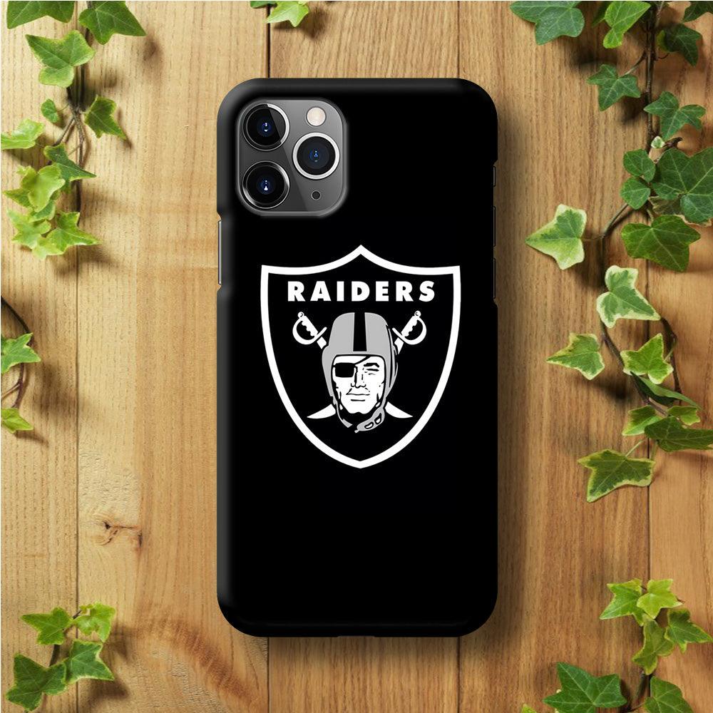NFL Oakland Raiders 001 iPhone 11 Pro Max Case-Plastic / Full Wrap (3D Case)-Xtracase