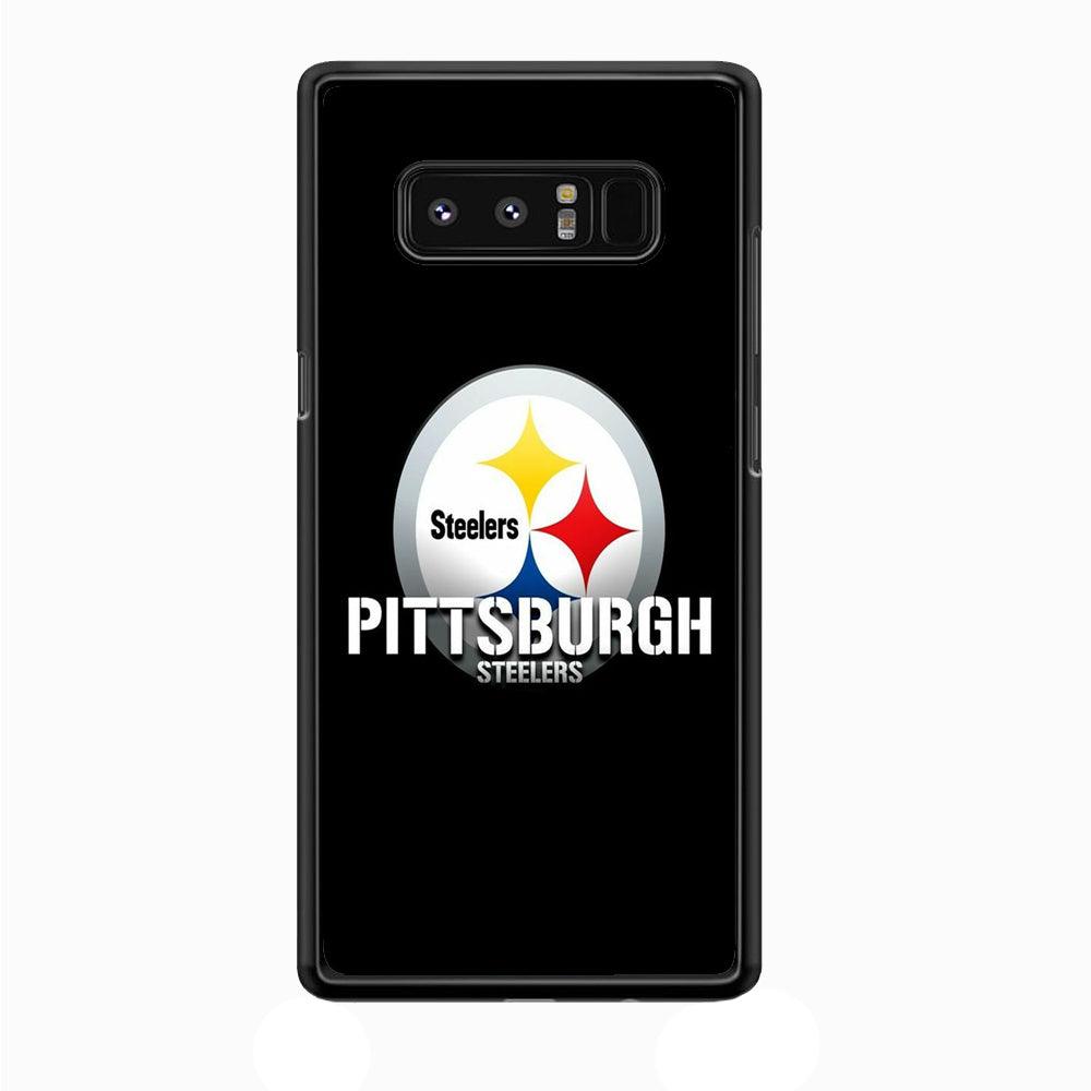 NFL Pittsburgh Steelers 001 Samsung Galaxy Note 8 Case-Plastic / Full Wrap (3D Case)-Xtracase