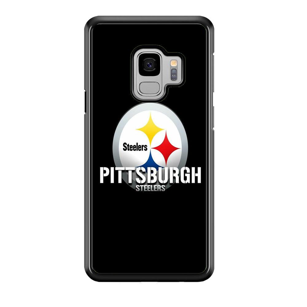 NFL Pittsburgh Steelers 001 Samsung Galaxy S9 Case-Plastic / Full Wrap (3D Case)-Xtracase