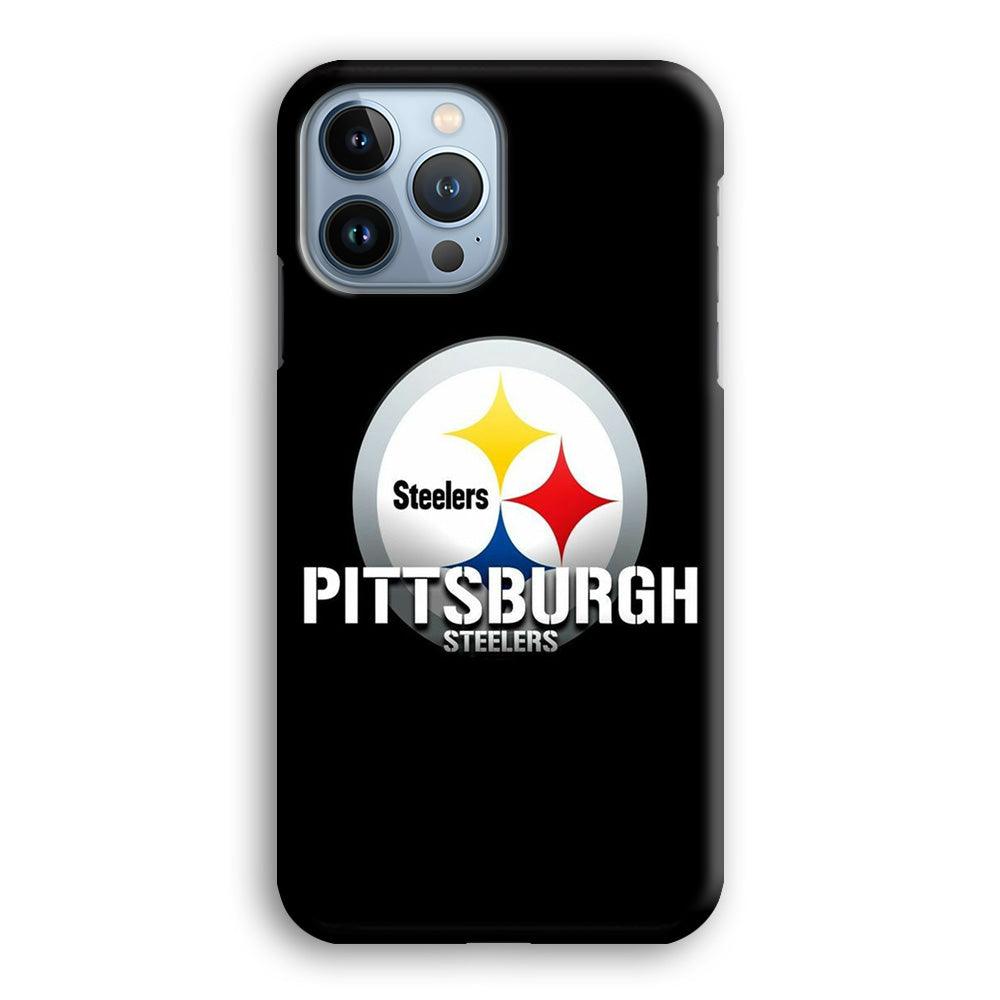 NFL Pittsburgh Steelers 001 iPhone 13 Pro Case-Plastic / Full Wrap (3D Case)-Xtracase