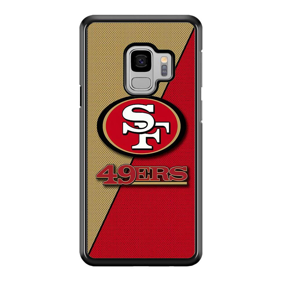 NFL San Francisco 49ers 001 Samsung Galaxy S9 Case-Plastic / Full Wrap (3D Case)-Xtracase