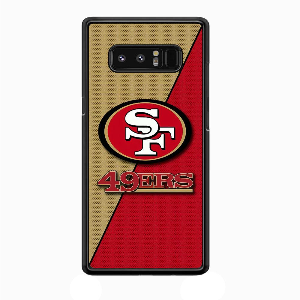 NFL San Francisco 49ers 001 Samsung Galaxy Note 8 Case-Plastic / Full Wrap (3D Case)-Xtracase