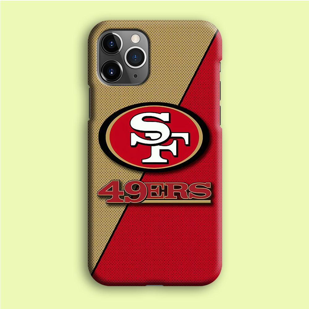 NFL San Francisco 49ers 001 iPhone 12 Pro Case-Plastic / Full Wrap (3D Case)-Xtracase