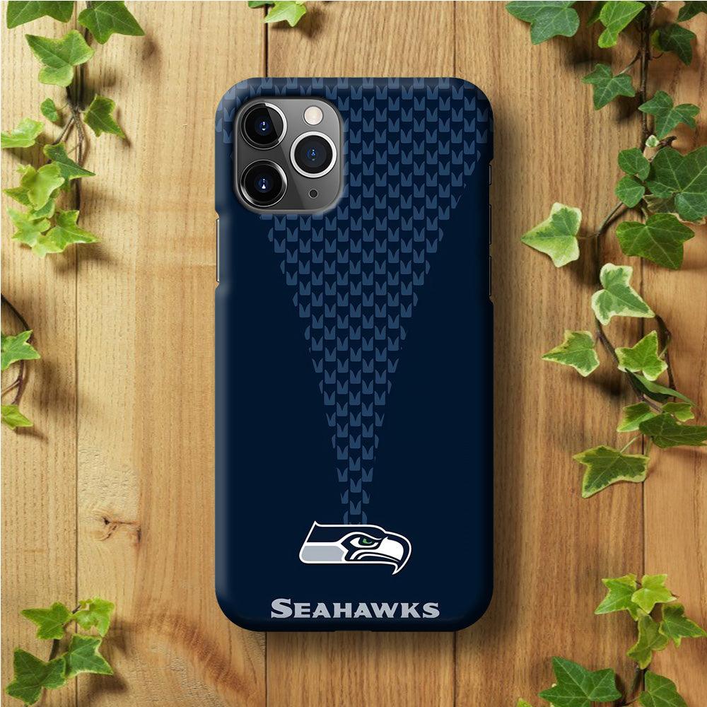 NFL Seattle Seahawks 001 iPhone 11 Pro Max Case-Plastic / Full Wrap (3D Case)-Xtracase