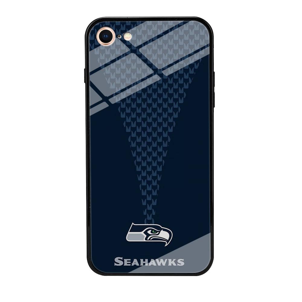 NFL Seattle Seahawks 001 iPhone 7 Case-Tempered Glass Case-Xtracase