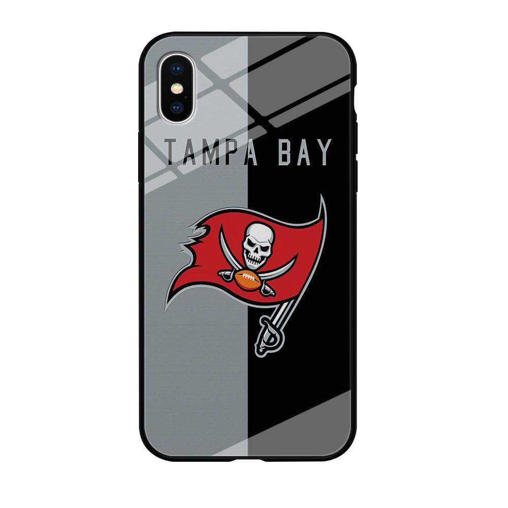 NFL Tampa Bay Buccaneers 001 iPhone Xs Case-Tempered Glass Case-Xtracase