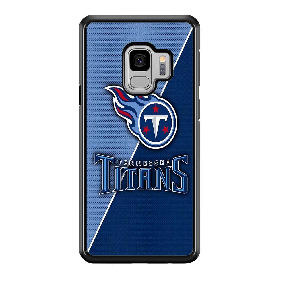 NFL Tennessee Titans 001 Samsung Galaxy S9 Case-Plastic / Full Wrap (3D Case)-Xtracase