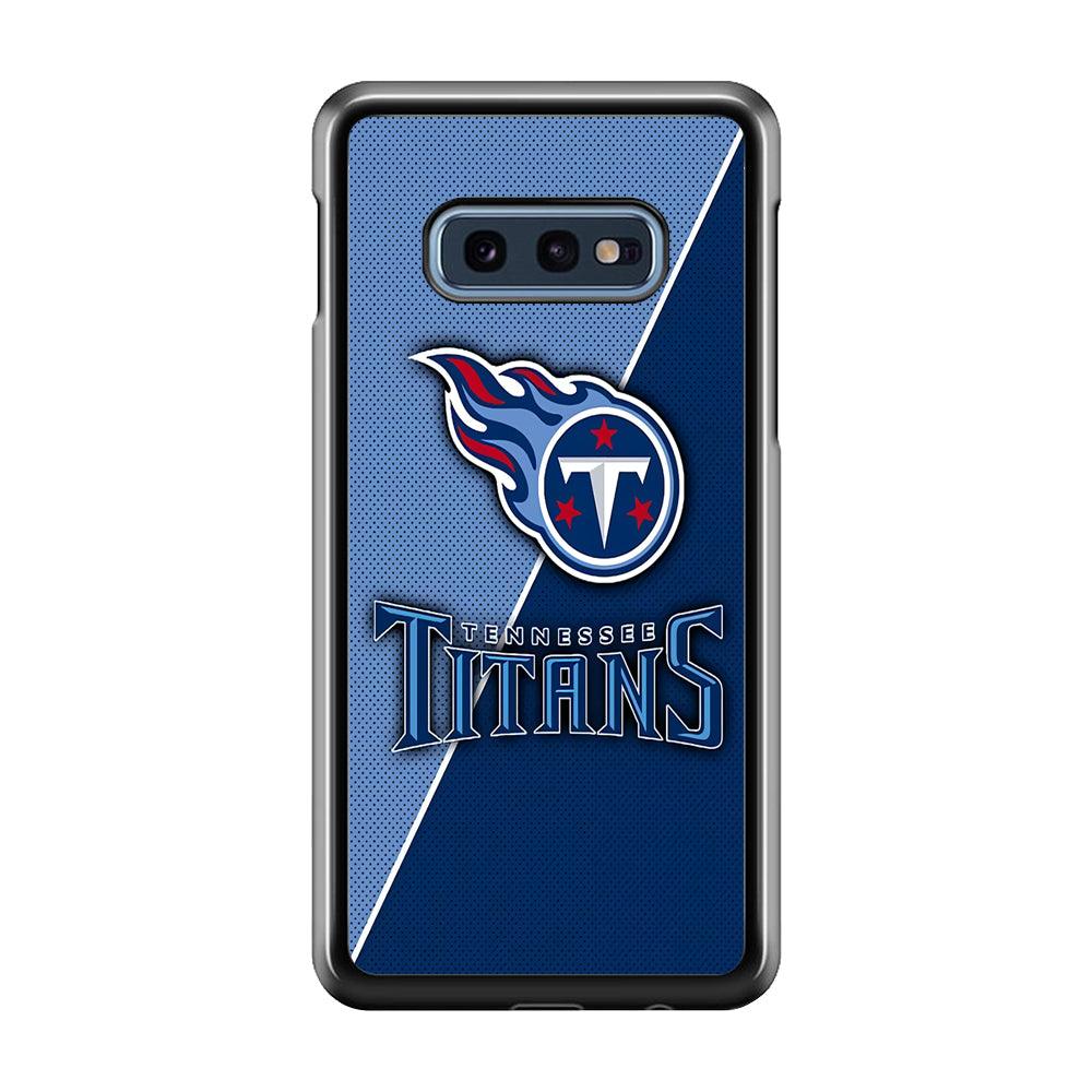 NFL Tennessee Titans 001 Samsung Galaxy S10E Case-Plastic / Full Wrap (3D Case)-Xtracase