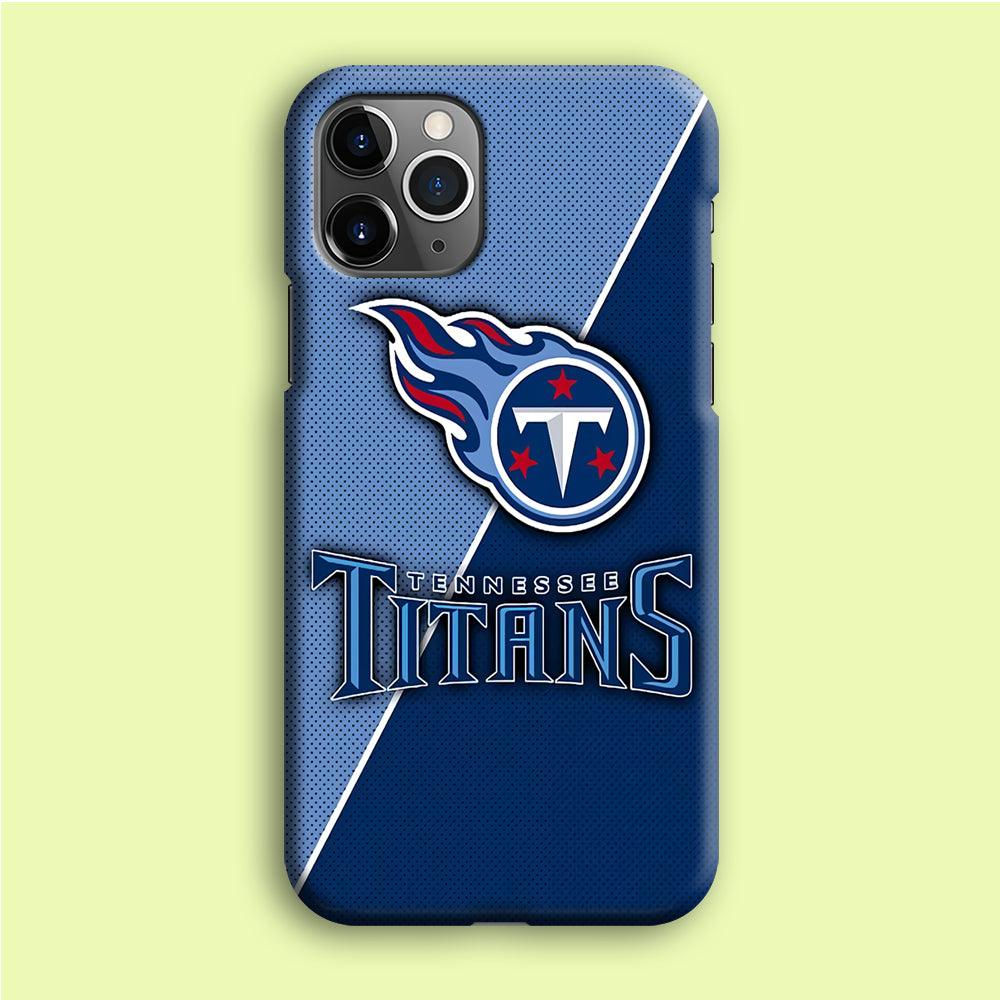 NFL Tennessee Titans 001 iPhone 12 Pro Case-Plastic / Full Wrap (3D Case)-Xtracase