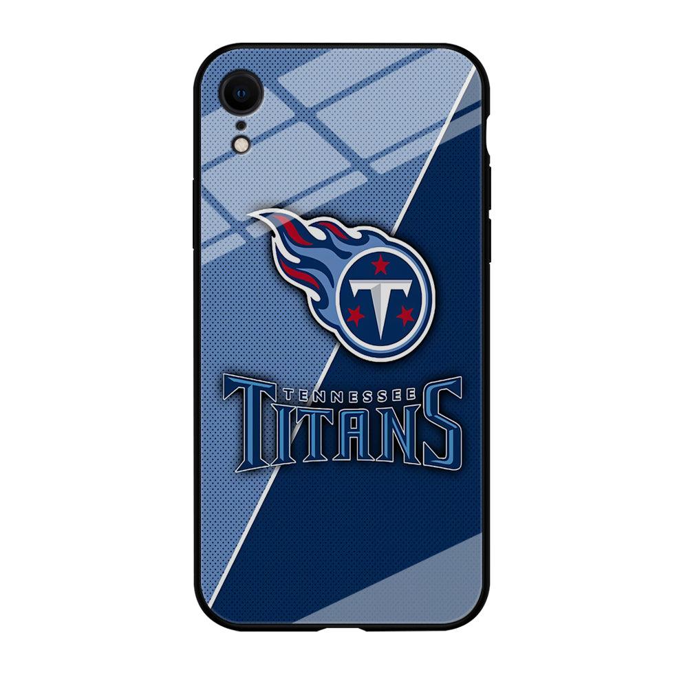 NFL Tennessee Titans 001 iPhone XR Case-Tempered Glass Case-Xtracase